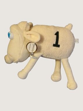 Serta Sheep Lamb #1 Kids Toy Small Plush Stuffed Animal Advertising Ad Curto
